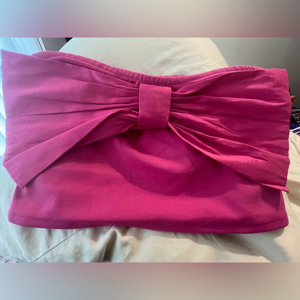 Thirty Thirty fushia top size M p2p 14” length 9” NWT